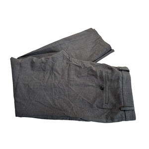 J. Ferrar JF 360 degrees Slim Fit Stretch Grey Dress Pants 32x30 Flat Front